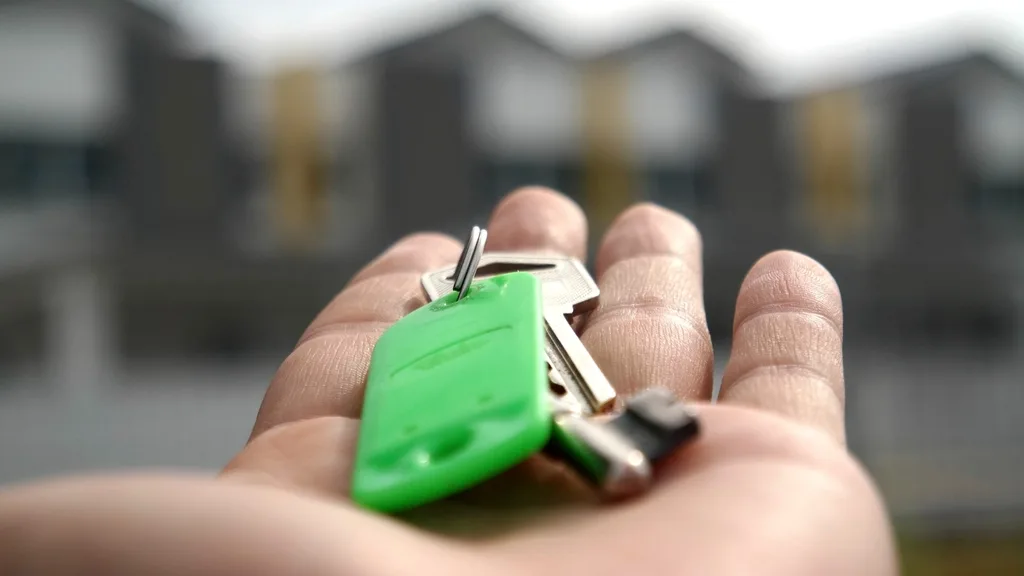 Remise des clés d'un bien immobilier financé par un prêt